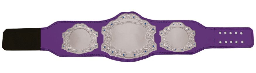 XXL SILVER CHAMPIONSHIP BELT - ***BEST SELLER***